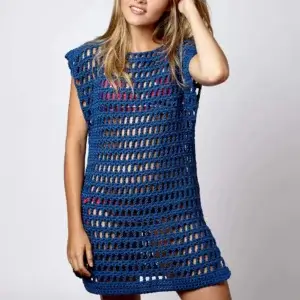 14 Free Beach Coverup Crochet Patterns